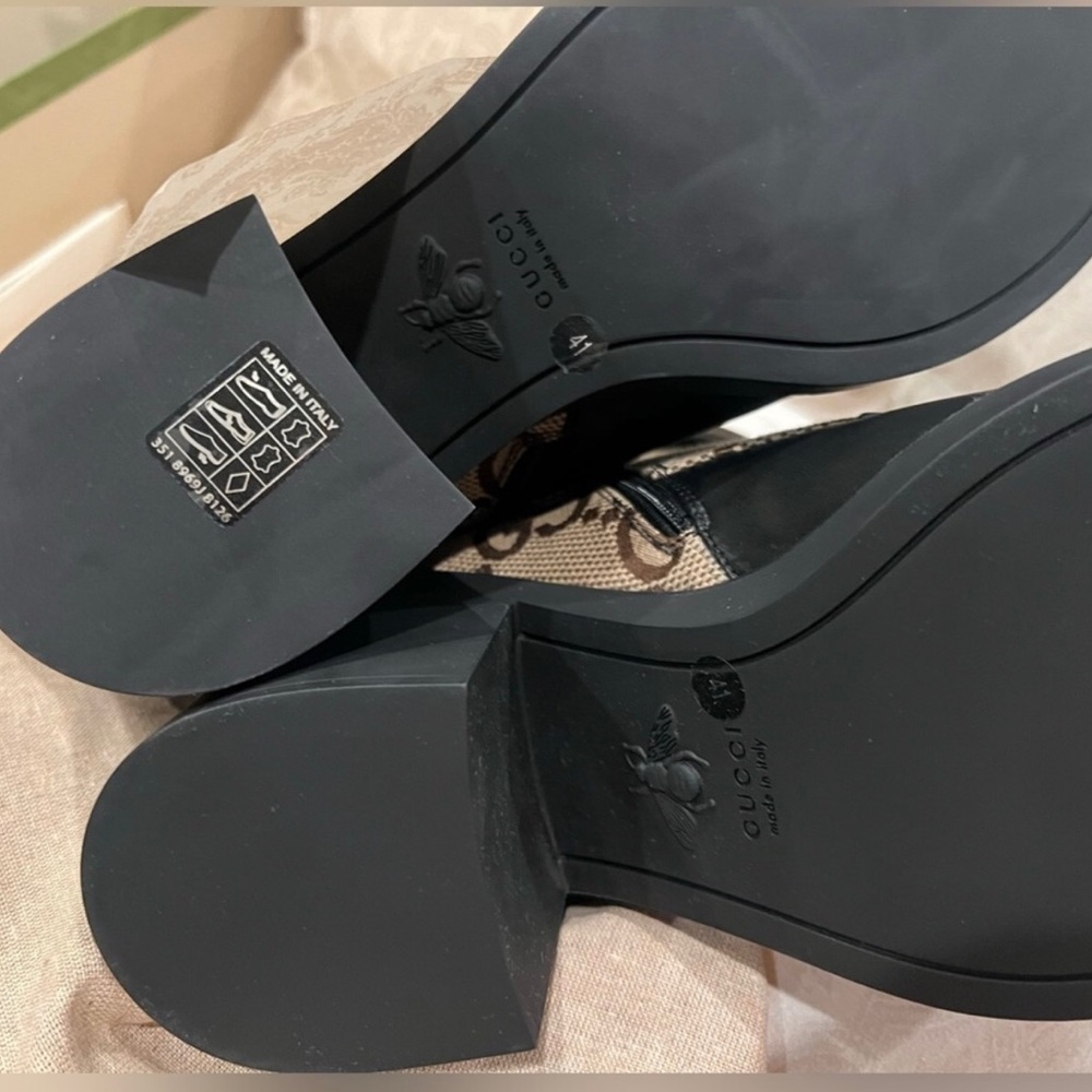 SOLD NEW Gucci Double GG Marmont Boots - Picture 11 of 12